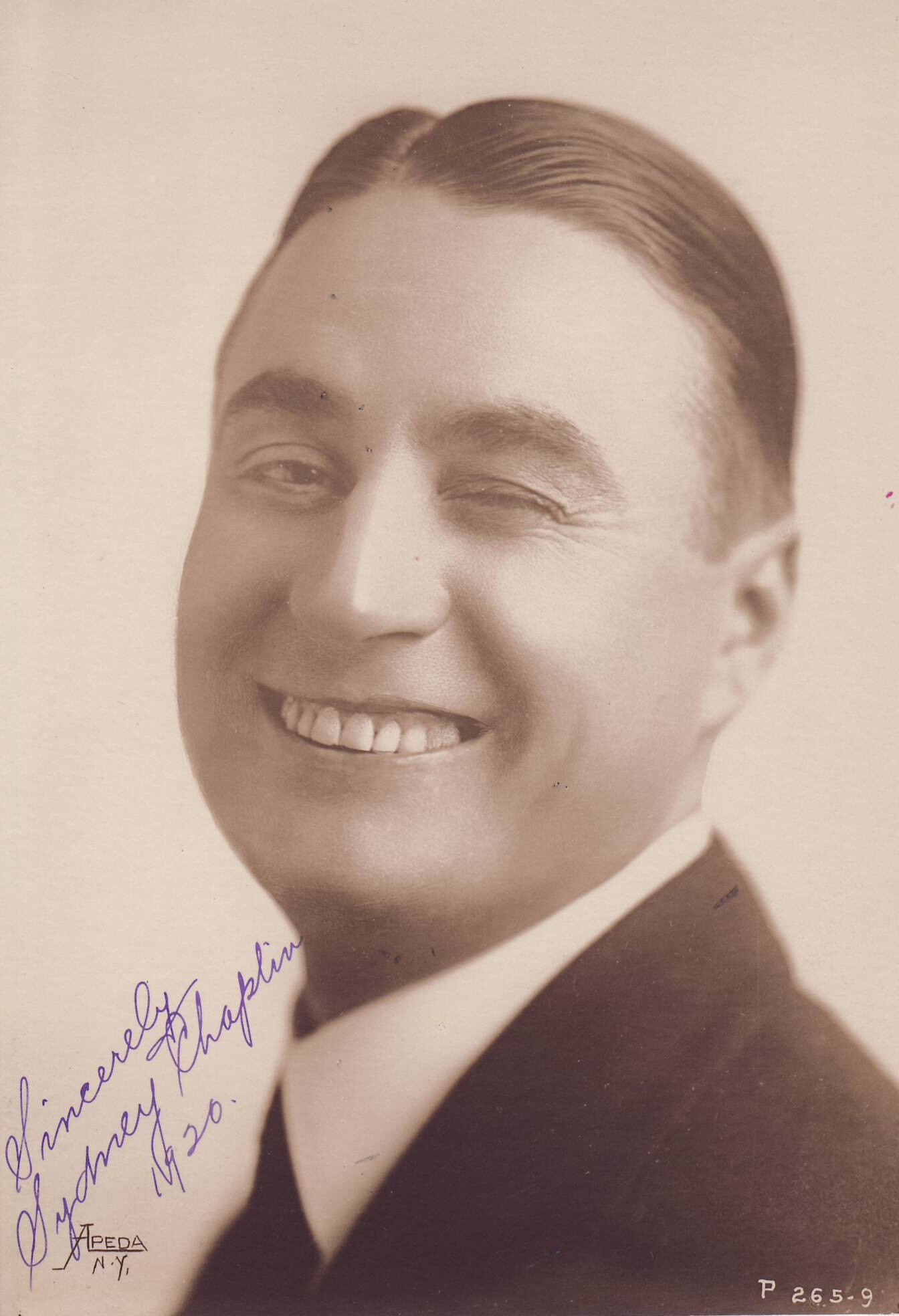 Syd Chaplin publicity photo